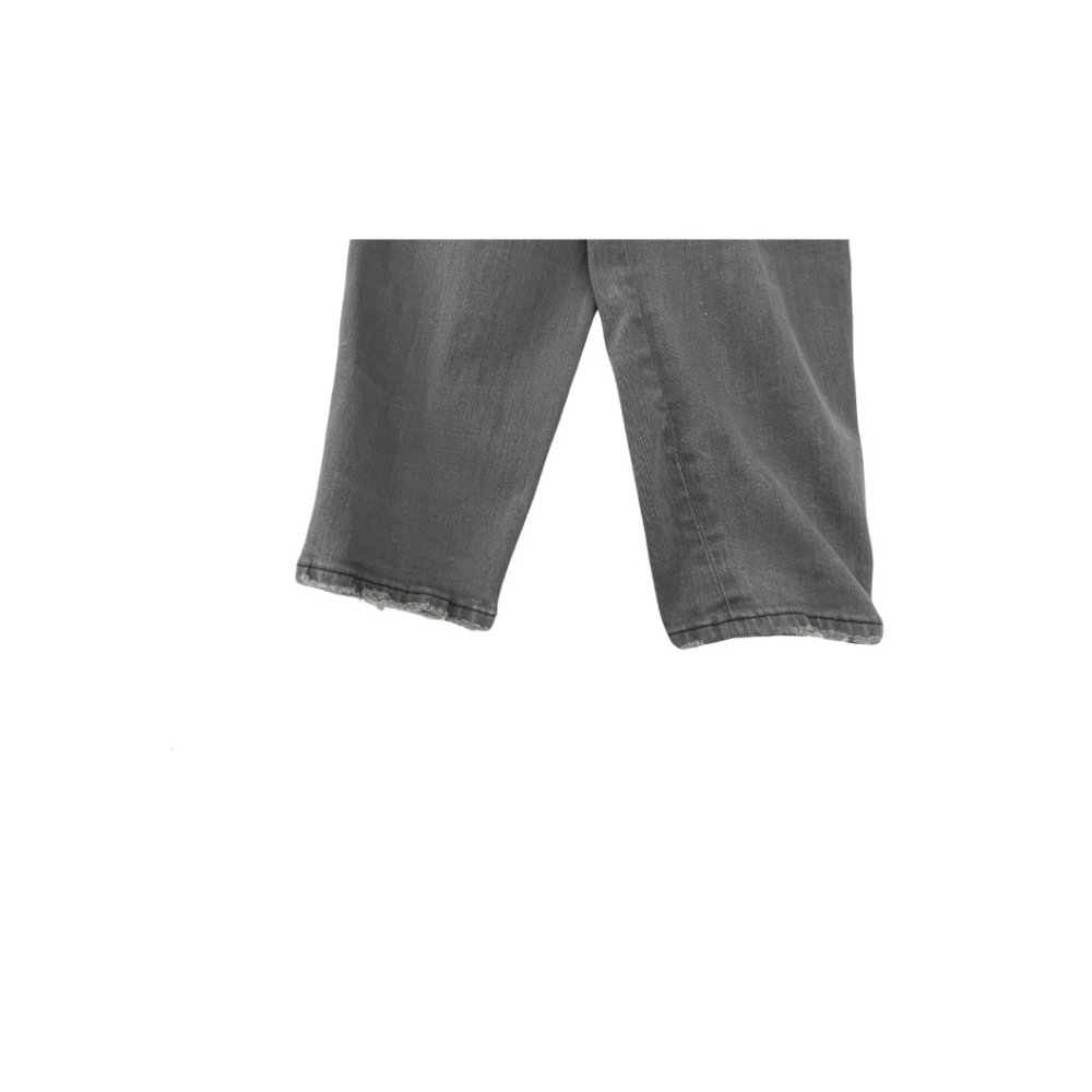 Designer Light Grey Madewell High Riser Skinny Jeans Dusty Wash SIZE 24 - Picture 3 of 8